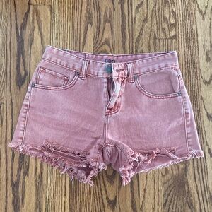 Vintage BDG pinkish red distressed jeans